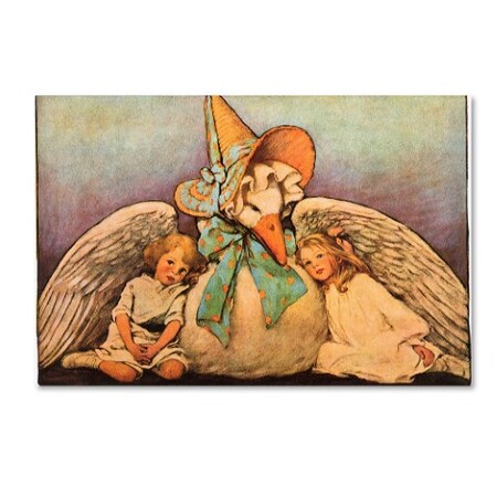 Trademark Fine Art Vintage Apple Collection 'CA Fairy 02' Canvas Art, 12x19 ALI6347-C1219GG